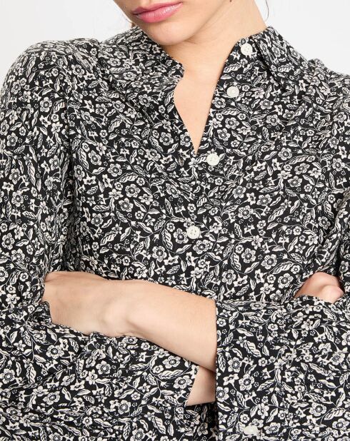Chemise Rim noir/blanc