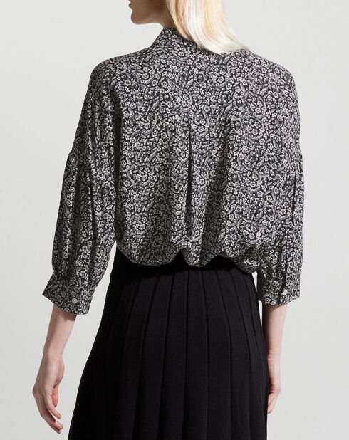 Chemise Rim noir/blanc