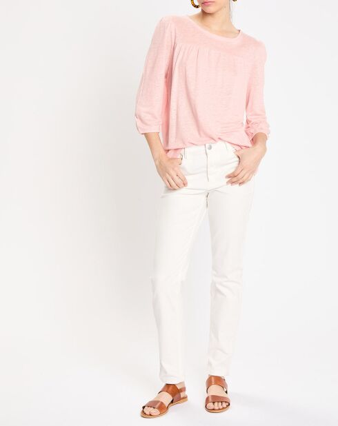 T-Shirt 100% Lin Riko rose