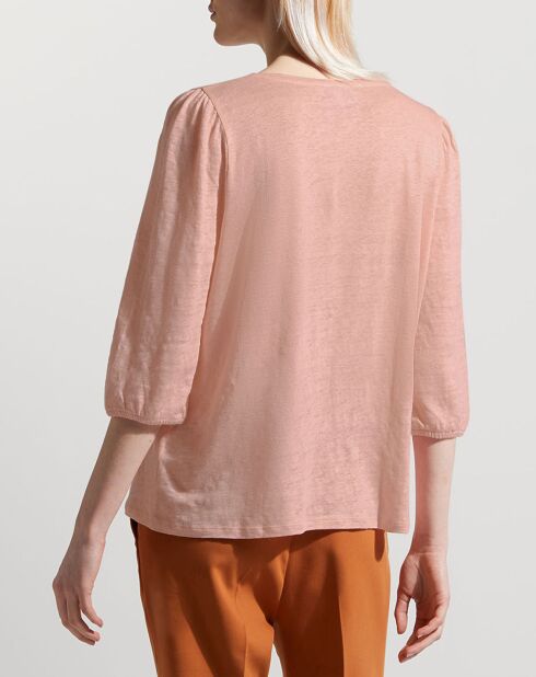 T-Shirt 100% Lin Riko rose