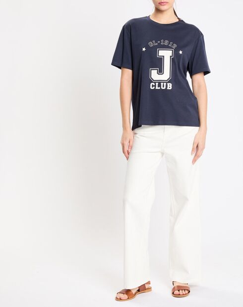 T-Shirt Ross bleu foncé