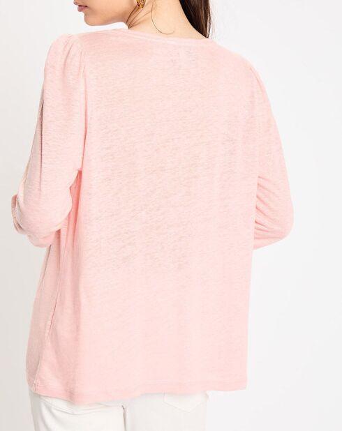T-Shirt 100% Lin Riko rose