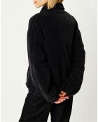 Blouson en Velours côtelé Corduroy Harrington noir