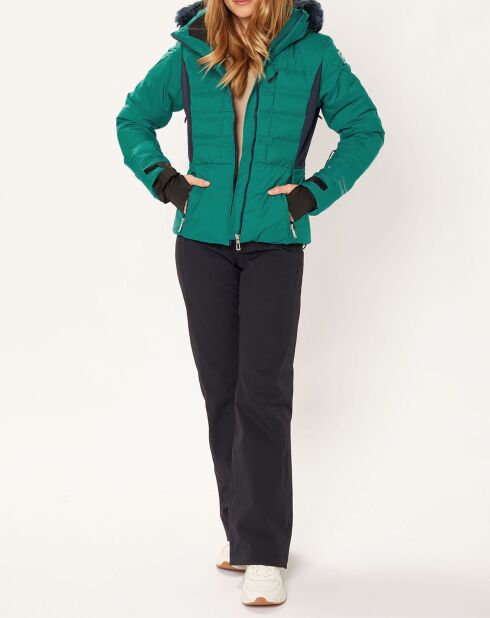 Veste de ski Départ vert émeraude
