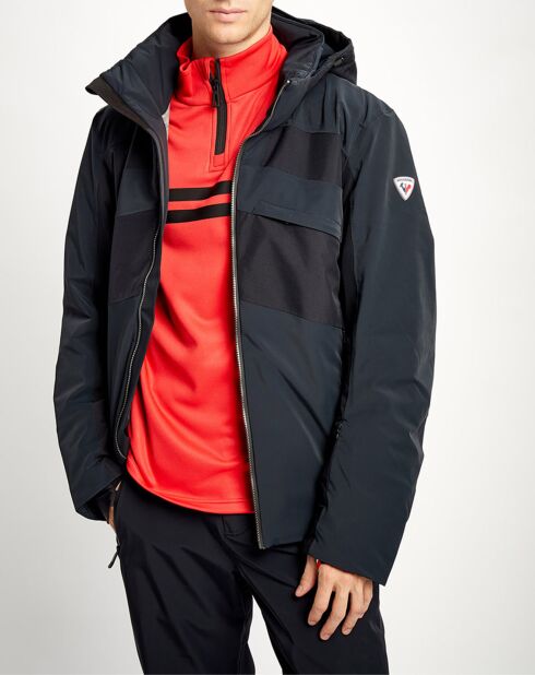 Veste de ski React Merino noire