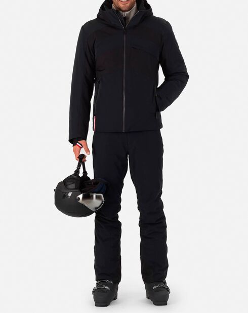 Veste de ski React Merino noire
