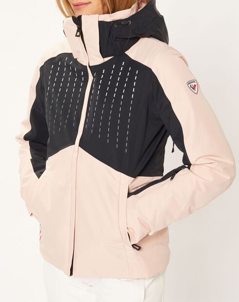 Veste de ski Degrade rose pâle