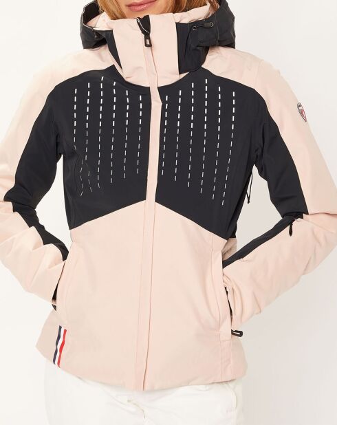 Veste de ski Degrade rose pâle