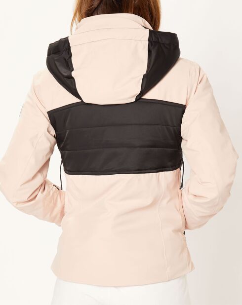 Veste de ski React Merino doublure Laine mélangée rose pâle