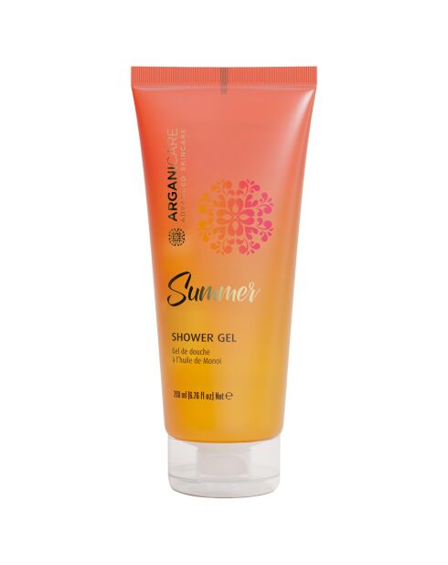 Sommer-Duschgel mit Monoi-Öl und Tiare-Blüte - 200 ml