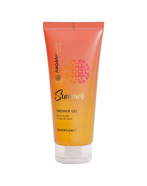 Gel douche Summer à l'huile de Monoï & Fleur de Tiaré - 200 ml