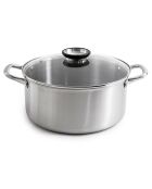 Marmite triplex avec couvercle blackcube - D.28 cm