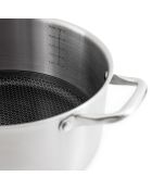 Marmite triplex avec couvercle blackcube - D.28 cm