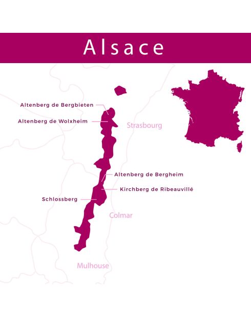 1 Alsace Riesling Grand Cru Altenberg 2020 Dom. Gustave Lorentz 75cl