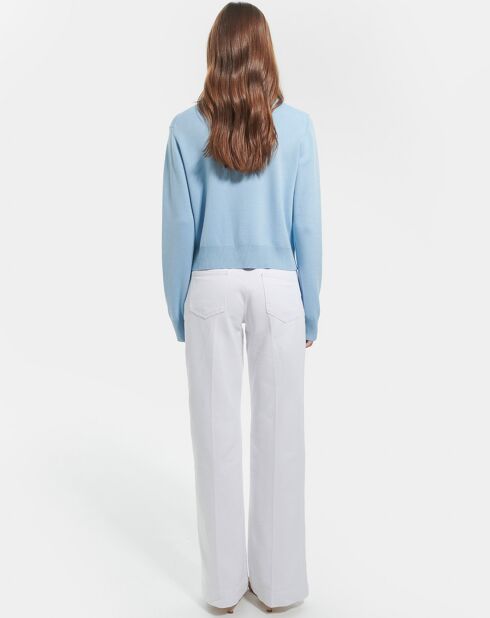 Gilet Gwendoline bleu ciel