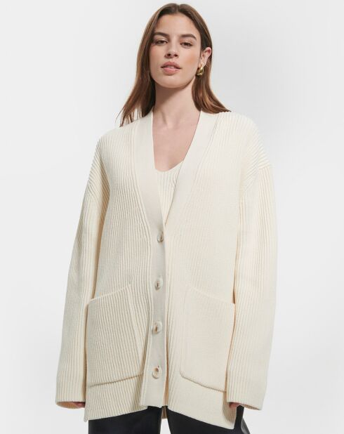 Gilet Gino ecru