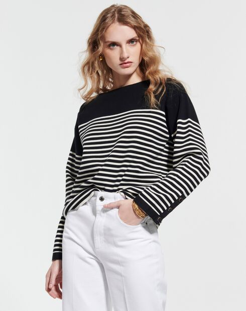 Pull Nautical rayures
