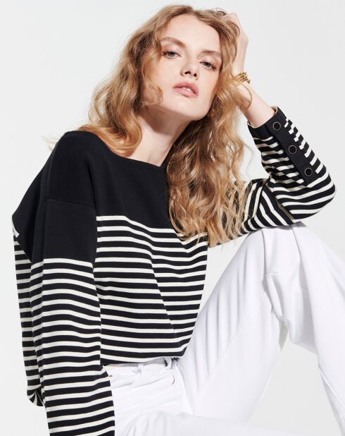 Pull Nautical rayures