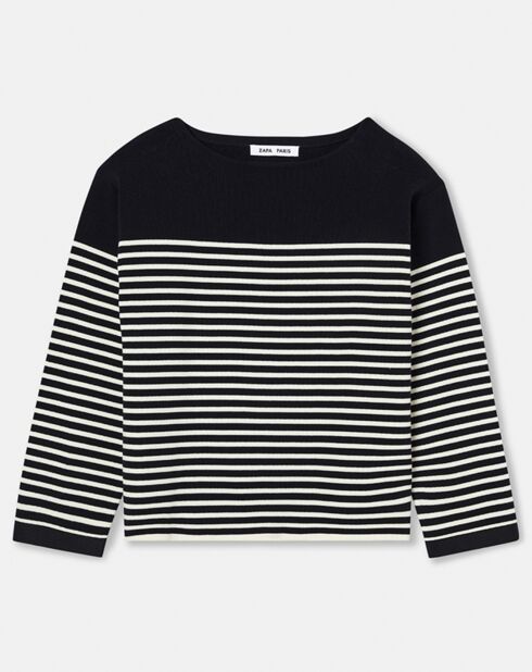 Pull Nautical rayures