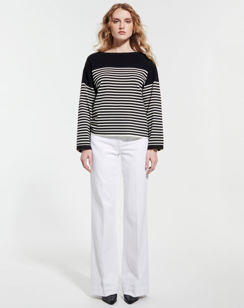 Pull Nautical rayures
