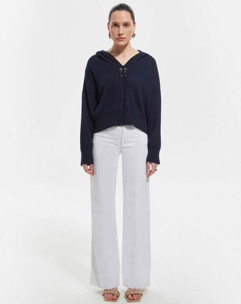 Pull en Laine & Coton Nicky nocturne