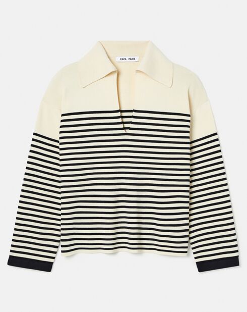 Pull Nautic rayures