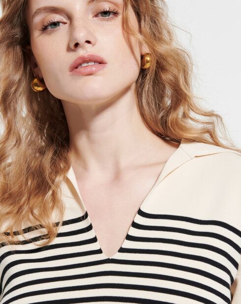 Pull Nautic rayures