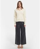 Pull Polo ecru