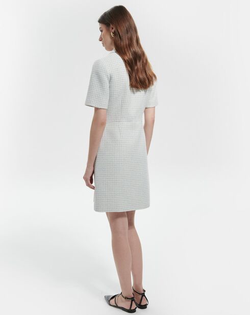 Robe Rwanda bleu ciel