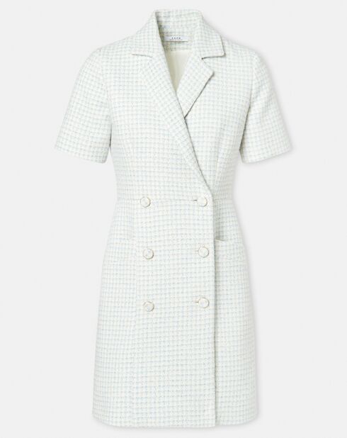 Robe Rwanda bleu ciel