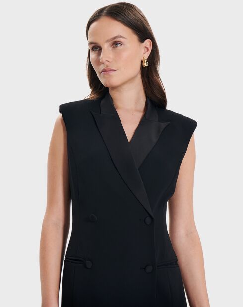 Rivaliserende zwarte jurk