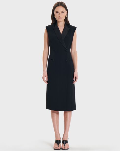 Rivaliserende zwarte jurk