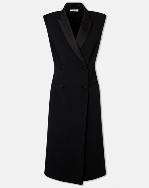 Rivaliserende zwarte jurk