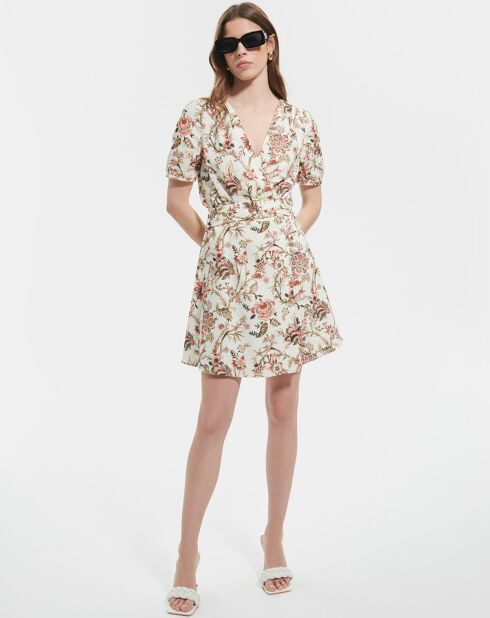 Robe en Lin mélangé  Russelina imprimée