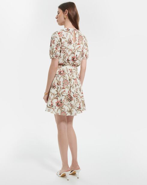 Robe en Lin mélangé  Russelina imprimée