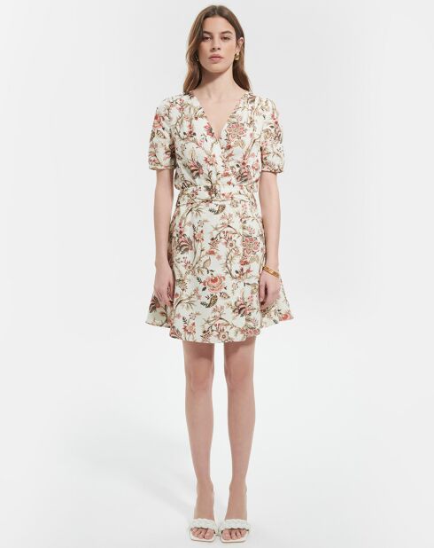 Robe en Lin mélangé  Russelina imprimée