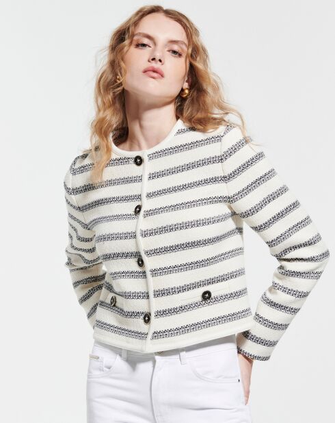Veste Vincennes rayures