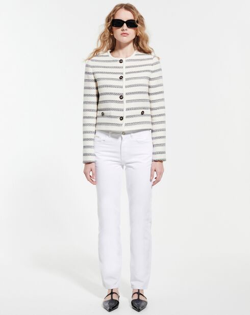 Veste Vincennes rayures