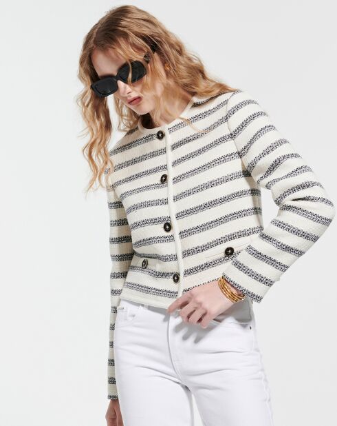 Veste Vincennes rayures