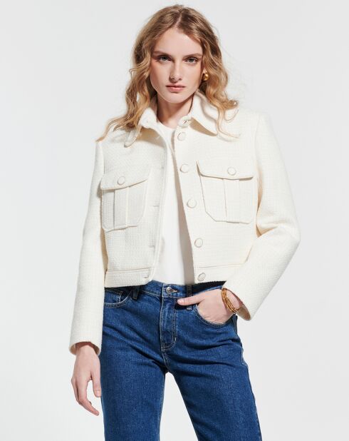 Veste Vienne ecrue