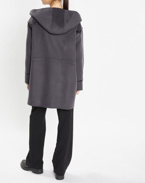 Manteau en Laine mélangée Marceau anthracite