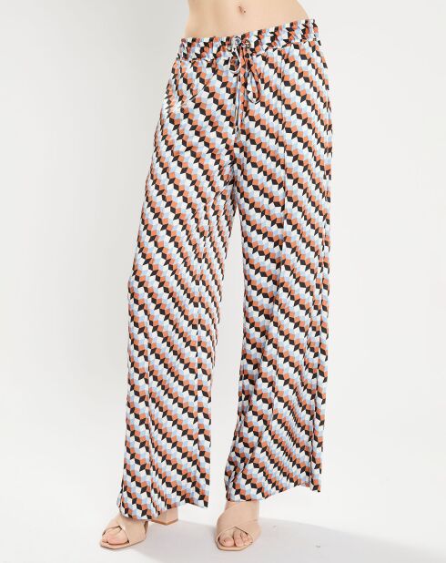 Pantalon Perline imprimé multicolore