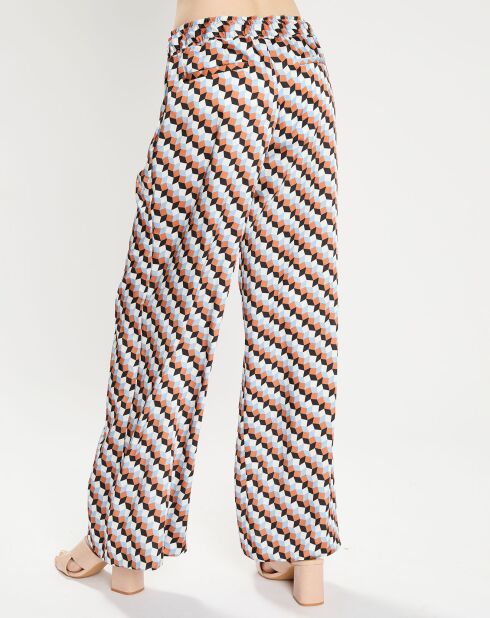 Pantalon Perline imprimé multicolore