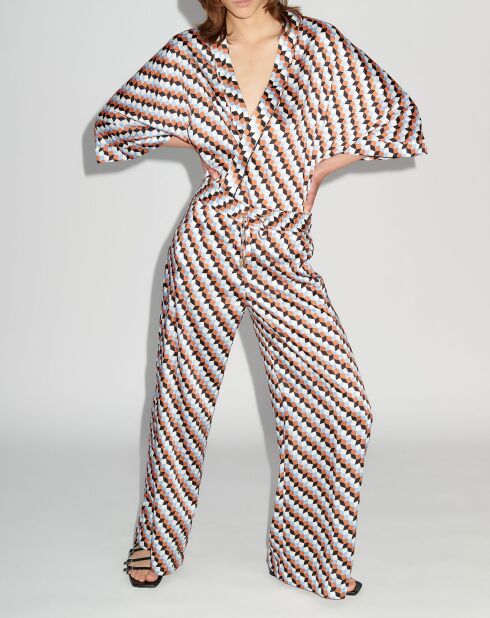 Pantalon Perline imprimé multicolore