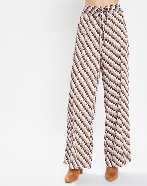 Pantalon Perline imprimé multicolore