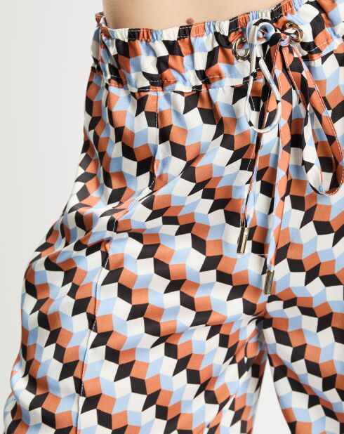 Pantalon Perline imprimé multicolore