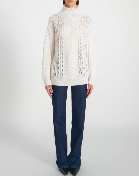 Pull en Laine mélangée Nativa écru