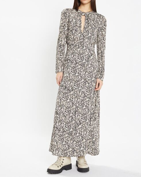 Robe Riagan imprimée noire
