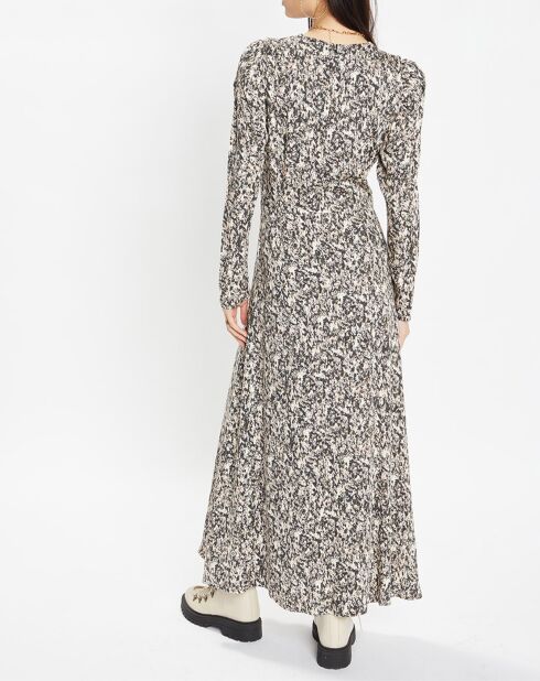 Robe Riagan imprimée noire