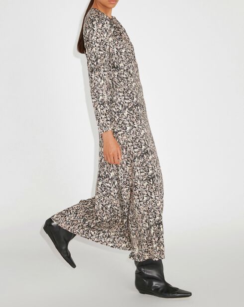 Robe Riagan imprimée noire